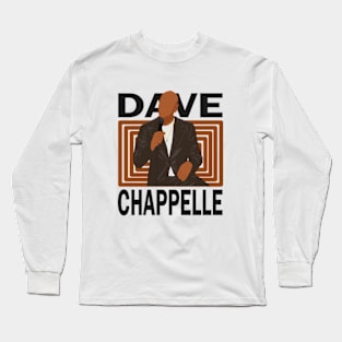 Dave Chappelle Silhouette Long Sleeve T-Shirt